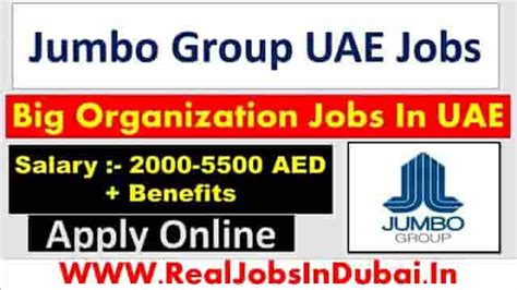 jumbo electronics dubai jobs|Jumbo Electronics Company Limited Careers .